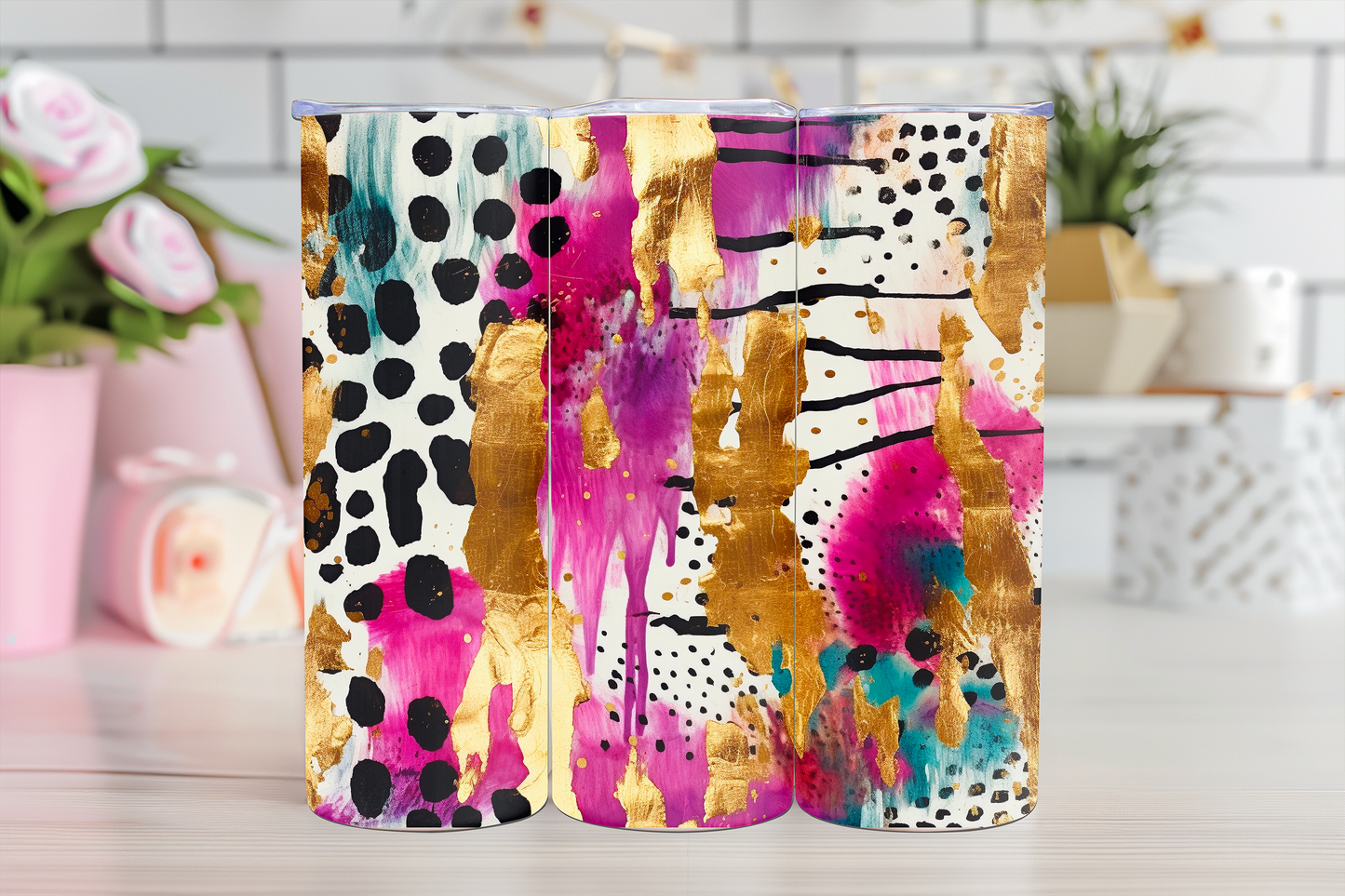 About Funky Cheetah - 20oz Sublimation Tumbler