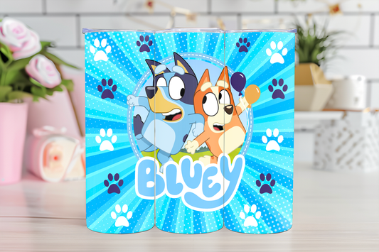Blue Buddy - 20oz Sublimation Tumbler