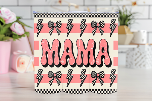 Checkered Mama - 20oz Sublimation Tumbler