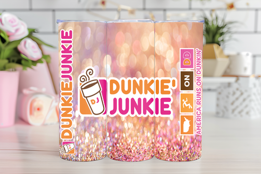 Dunkie Junkie - 20oz Sublimation Tumbler