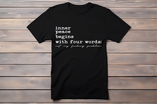 Inner Peace(White)- T-shirt-*3-5 Business Days*
